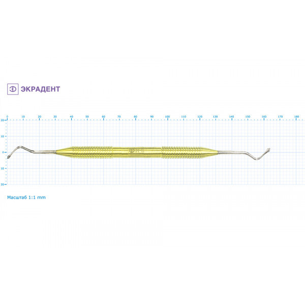 07-16 - гладилка моделировочная конусная "конус-конус" 2,0/2,5, Экрадент (Россия)