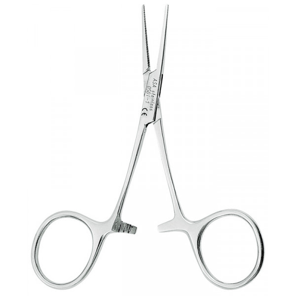 Зажим "Москит" прямой, 10 см., Asa Dental (Италия)