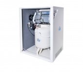 CS 50/25 PRIME M - безмасляный компрессор с мембранным осушителем 50 л, 225 л/мин в акустическом кожухе | MGF (Италия)