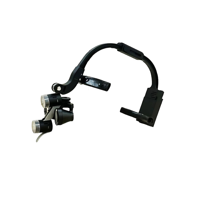 iTS-Set - бестеневой налобный осветитель, две бинокулярные лупы с увеличением 2.5x и 3.5x и четыре сменные линзы с увеличением 1.5x в комплекте | ITS (Россия)