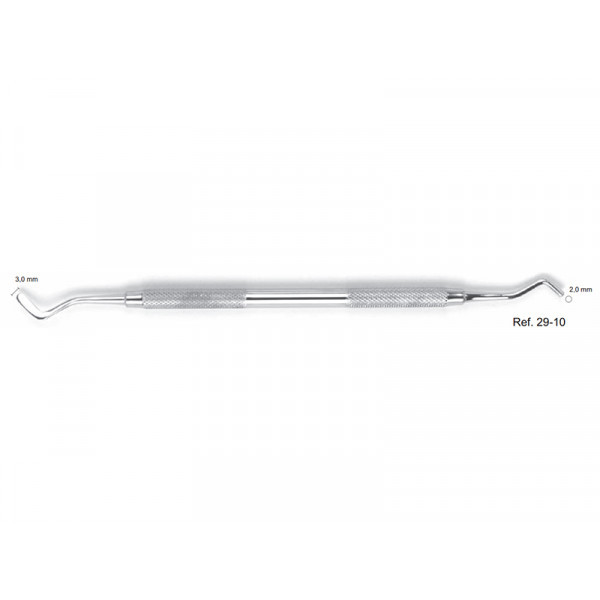 Гладилка-штопфер, жесткая-штопфер, 3,0-2,0 мм, HLW Dental Instruments (Германия)