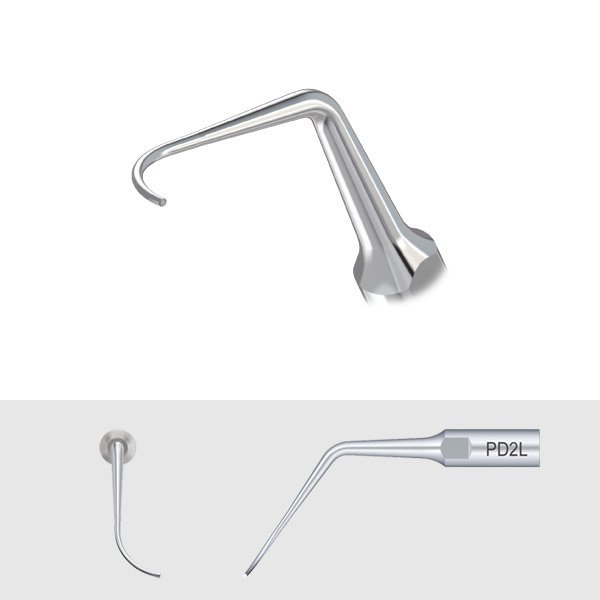 Насадка PD2L для скалеров Woodpecker, парадонтологическая (подходит к DTE, Satelec, NSK)