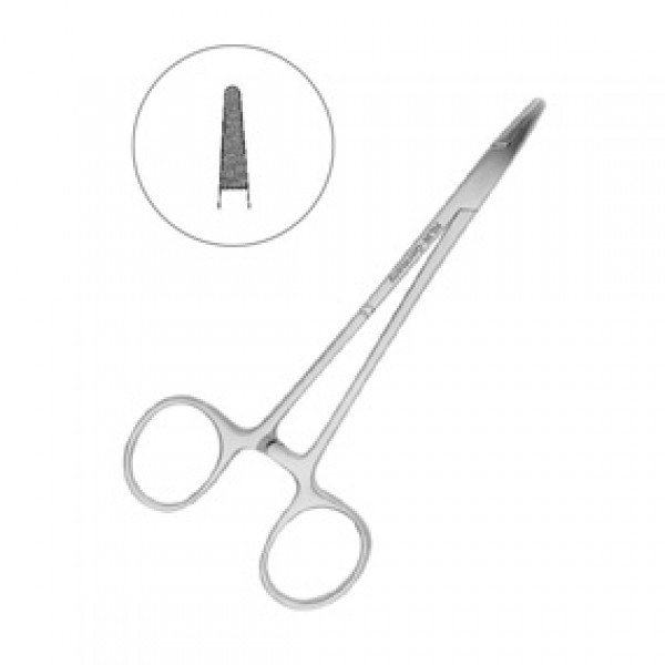 Иглодержатель хирургический Baumgartner, 14,5 см, HLW Dental Instruments (Германия)