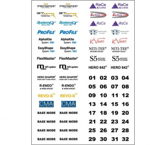 Стерилизуемые наклейки на картриджи | Geosoft (Россия-Израиль)