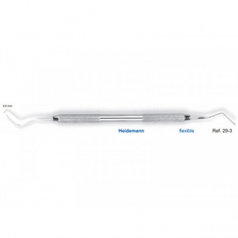 Гладилка гибкая Heidemann, 3 мм, HLW Dental Instruments (Германия)